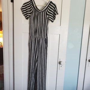 Striped Jumpsuit